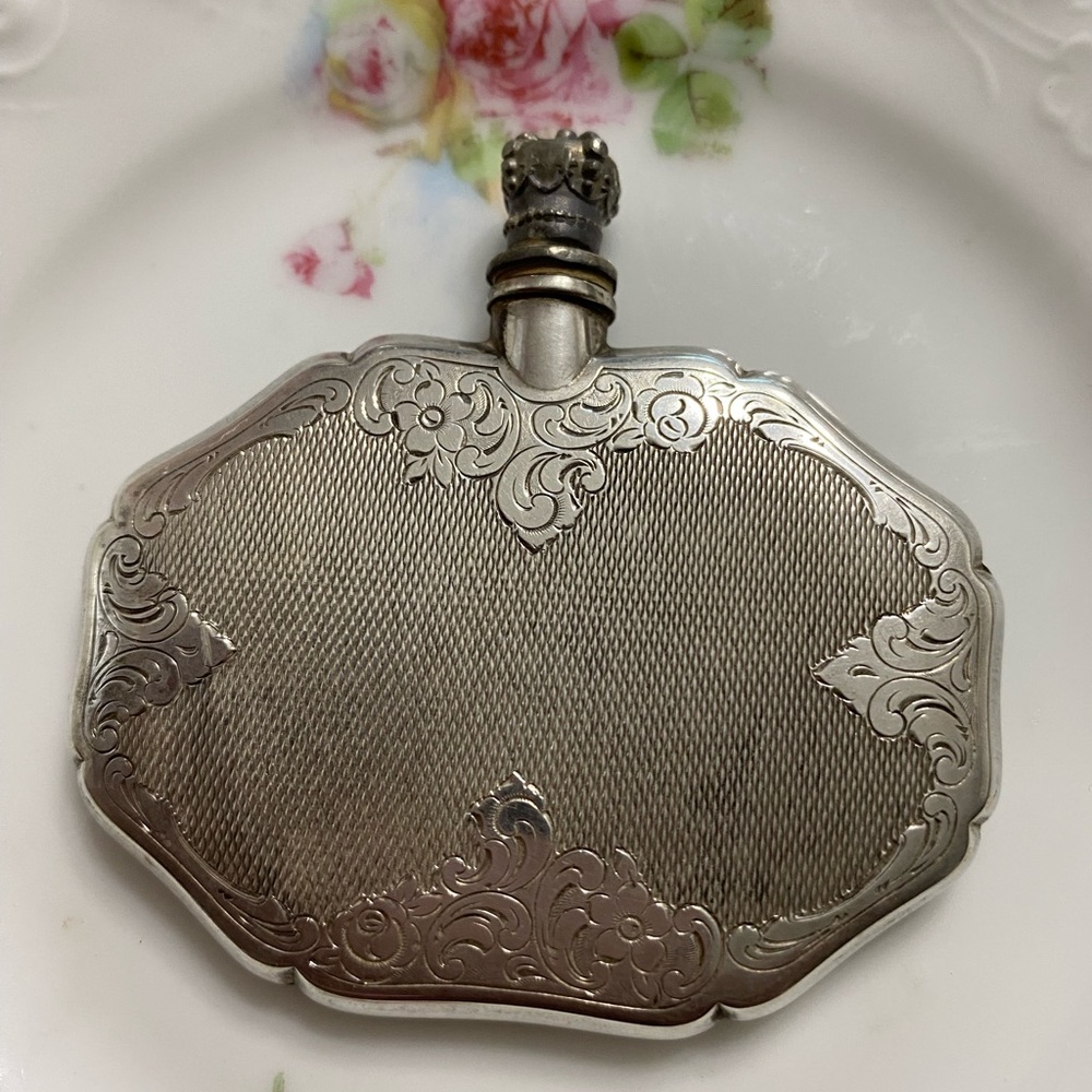 Antique Elegant Sterling Perfume Flask (Final Price)